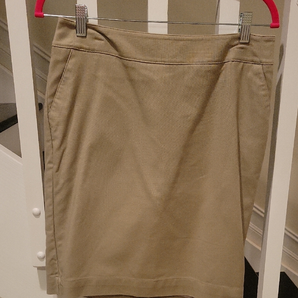 Merona Tan Pencil Skirt